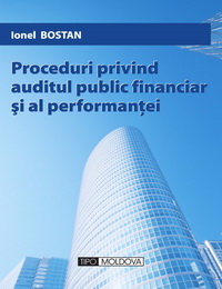 coperta carte proceduri privind auditul public financiar si al performantei de ionel bostan